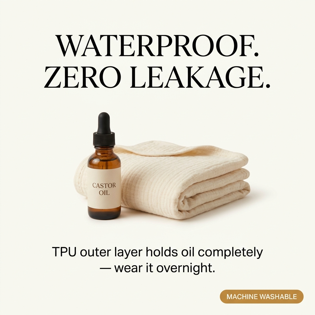 The Rituel Castor Oil Wrap Kit
